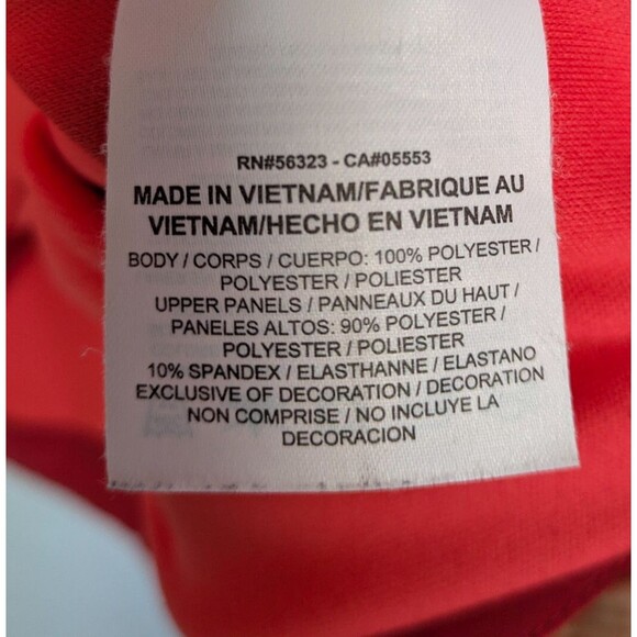 Nike Golf Dri-Fit Tour Performance 1/4 Zip Pullover Mens 2XL Red - Picture 11 of 13